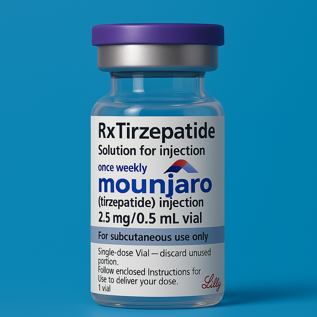 Mounjaro injection vial 2.5mg Tirzepatide for weight loss – Buy online in India